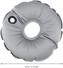 ANNIUP - Base per ombrello da esterni, portatile, pieghevole, rotondo, con riempimento dell'acqua