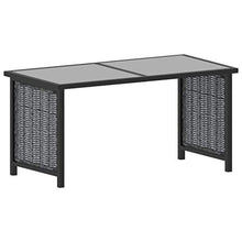 SKM Set Divani da Giardino 8 pz con Cuscini in Polyrattan Antracite (57.22kg)