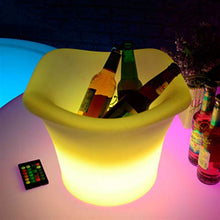 RANGE Home Bar Accessori e Arredamento Tend Bar Benna di Ghiaccio Luminosa Bilancio Brillante Sedia A LED Mobili LED Mobili Plastica Colorful LED Bar Arredo per congelatore