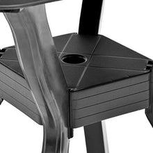 vidaXL Tavolo da Bistrot Antracite 70x70x72 cm in Plastica