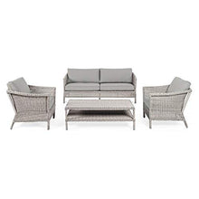 Bizzotto Set4 Salotto Dolphin con Cuscini cod.0661807