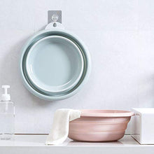 Lavabo pieghevole in Tre Colori, lavabo Portatile e Pieghevole, lavabo per Uso Domestico, Materiale PP + TPR