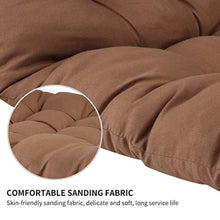 Soddyenergy - Cuscino per sedia a sdraio, per chaise longue e sedie da giardino, per esterni, per veranda, colore: grigio