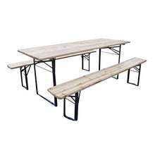 Greenwood Set birreria TAV 200x60 + 2 panche 200