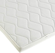 Amazon Basics, Topper per materasso, in schiuma ad alta resilienza, morbido H2 - 80 x 190 x 6 cm