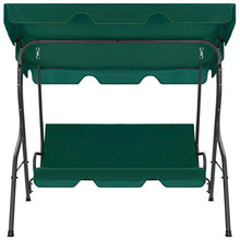 vidaXL - Dondolo da Giardino in Tessuto, 170 x 110 x 153 cm, Colore: Verde