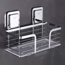 Mensola da parete per bagno, cucina, organizer da appendere senza foratura, autoadesivo, in acciaio inox