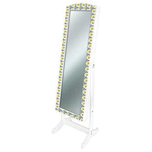 Lupia Armadio Specchiera Portagioie 42x38 Altezza 150 cm ROMBI