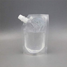 UPKOCH 9 Pz Boccette di Bevande Sacchetto di Liquori Riutilizzabili Boccette di Boccette di Plastica Richiudibili con Imbuti di 2 Pezzi per Cocktail Alcolici