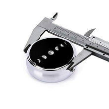 Cool Moon Phases - Contenitore rotondo per pillole a 3 scomparti, in metallo, per medicina e vitamina