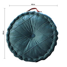 AIHOME - Cuscino rotondo per sedia da giardino, patio, cucina, ufficio, con manico