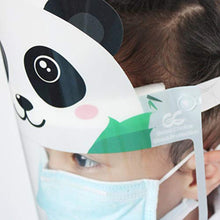 Amosfun Visiera Protettiva per Bambini Visiera Scudo Trasparente Visiera per Antipolvere (Trasparente) 2 Pezzi