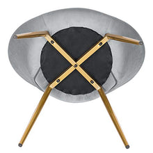 WOLTU BH230hgr-4 Sedie da Sala da Pranzo Poltrone in Velluto per Soggiorno con Schienale Braccioli 4 Pezzi, Grigio Chiaro