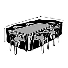 ALGFree-Parasole Vela Rettangolare incatramata mobili da Giardino Covers Esterna Impermeabile Copertura di Tabella for Patio di Protezione, Personalizzabile (Color : Nero, Size : 100x80x100cm)