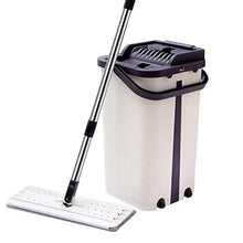 SSAYY Spray Mop Pulizia del Pavimento Ruotabile per Uso Domestico con Scopa Antipolvere con Testine di Ricambio