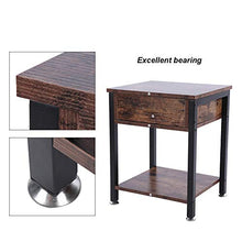 Comodino industriale con cassetti- 40 x 34 x 50 cm