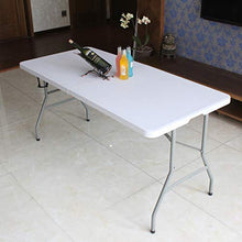 AWJ Tavolo da Picnic Pieghevole per Catering da Campeggio cavalletto da Picnic Tavolo da Pranzo per Feste Portatile Regolabile in Altezza per Barbecue da Interno all'ape