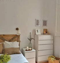 Kullen, cassettiera Ikea, mobile per la camera da letto, con 5 cassetti, colore: bianco