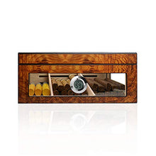 Scatola Per Sigari Humidor Con Umidificatore - Humidor Con Igrometro Digitale - Humidor Desktop