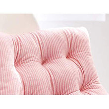 XHNXHN Cuscini per sedie Trapuntati Quadrati con Lacci, Cuscini per sedie da Pranzo da Cucina Cuscino Comfort per Interni all'aperto Cuscini Imbottiti Traspiranti Rosa 16x16In * 6