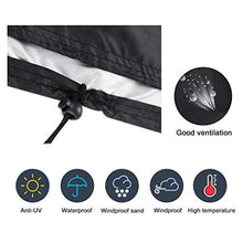 Yardwe Parasole per ombrellone Parasole Impermeabile per Esterni Copri-Ombrello con Cerniera 190x50x30cm