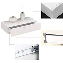 Semplicità Elegante Scaffale a Muro Scaffali Sospesi Scaffali in Legno Massello Cassetto Di Stoccaggio Semplice Resistente All'Usura Salva Spazio Camera da Letto - 2 Dimensioni, HJJ, bianca, 60x28