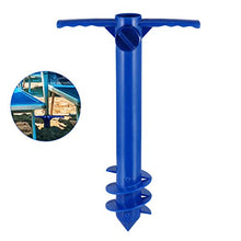 Yardwe 1 Pc Robusto Ombrello di Ancoraggio per Sabbia Supporto per Ombrellone Resistente E Facile da Usare Supporto per Ombrellone Picco per Ombrellone da Giardino Esterno
