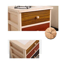 SLL- Comodino in Legno massello Armadietto di stoccaggio Armadio Laterale della Camera da Letto Commercio all'Ingrosso