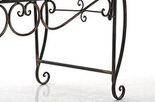 Mendler Panchina Stile Romantico CP029 46x128x94cm Bronzo
