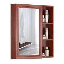 Armadietti a specchio Bagno Gioielli Cabinet/Specchio Specchio Mobile/Mobile a Specchio Quadrato di Alluminio dello Spazio/umidità Armadio a Muro a Prova/Specchio da Parete Impermeabile