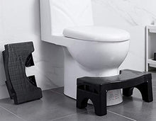 Sgabello per bambini，Sgabello da bagno pieghevole antiscivolo per bambini per allenamento vasino，Toilette antiscivolo per bagno Sgabello a due gradini，Sedia da doccia in plastica per cucina Bagno