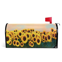 Copre cassette postali magnetiche per giardino, cortile, decorazione per la casa, dimensioni 64,8 x 53,3 cm