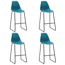 E E-NICES Set da Bar 5 pz in Plastica Turchese