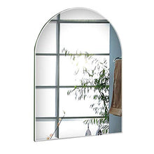 Bathroom mirror Specchio, Bagno, Specchio a Muro ad Arco, Specchio lavabo Senza Cornice 45 * 60 cm