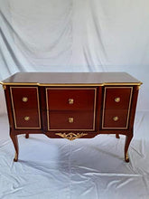 Louises Barock Rokoko - Cassettiera in stile antico, colore: Noce