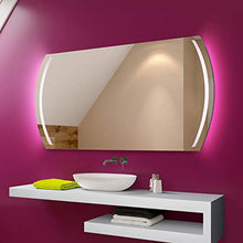 FORAM Personalizza Controluce LED Specchio - su Misura - con Interruttore e Accessori Caldo - Freddo Bianco L67