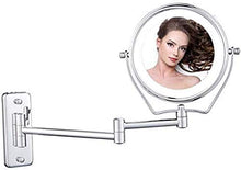Specchio Specchi di vanità da Bagno Trucco a Parete con ingrandimento 7X Illuminato a LED
