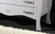 Europrimo Mobile da Bagno con lavabo e Specchio Noemi 85 per Arredo Bagno Bianco Classico Composizione Set