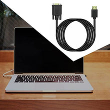 ASFD Compatibile con Hdmi con Cavo Vga Audio e Video 1,8 m Drive Gratuito Sistema Completo Nero