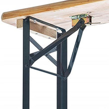 QLS Set di mobili da giardino, pieghevole, da campeggio, 220 cm