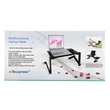 Mbuynow Supporto Alluminio Notebook Tavolino PC Pieghevole Notebook Computer Supporto per PC Portatile da Letto, Divano, Scrivania