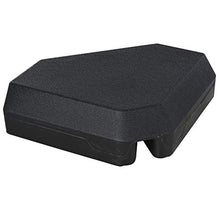 miozzi Base per Ombrellone da Giardino 80x80x50 cm in Plastica 60 Litri Nero