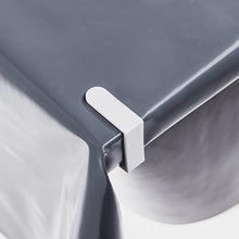 haga-wohnideen.de - 4 mollette per tovaglia, colore bianco