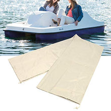 Conkergo 286x122cm Copertura Protettiva per Barca Portatile Copertura Antipolvere Antipolvere per Uso Esterno (Beige)