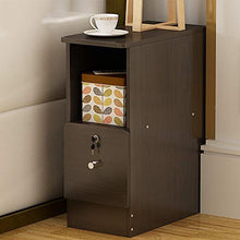 Comodino 20-25-30-35 cm scaffale espositore libreria camera da letto armadietto angolare (colore: B, dimensioni: W20 cm)