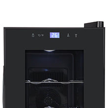 Qlima FWK 1608 Sistema per Il Raffreddamento del Vino, Nero