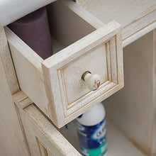 Shop Chic Arredo bagno color avorio decapè 105cm completo