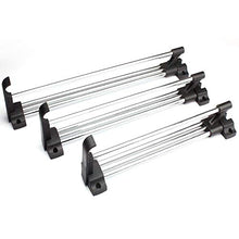 WTMLK - Appendiabiti a scomparsa, con asta retrattile, 25/30/35/40/45/50 cm, ideale per armadio