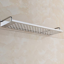 Giplar - Mensola da Parete per Bagno, Non autoadesiva, in Acciaio Inox