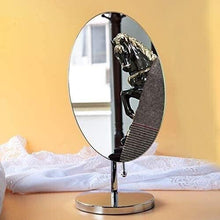 Specchio Specchi di vanità, Trucco Rotondo Portatile Lucido Regolabile Regolabile